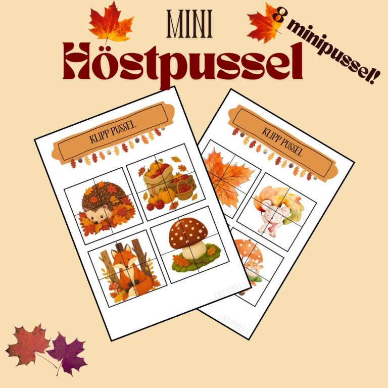 Minihöstpussel